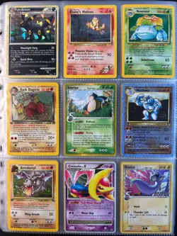 Lot of 180 ALL HOLO Vintage Pokemon Card Binder Collection - Image 5