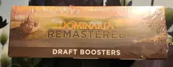 MTG Dominaria Remastered Draft Booster Box - 36 Packs - New Sealed Magic 195166200569 - Image 2