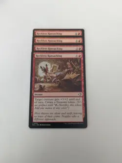 (4) Reckless Ransacking *PLAYSET* Lorwyn Eclipsed Regular NM MTG - Image 1