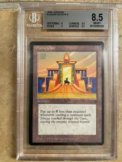 Magic: The Gathering - Planar Gate - Legends - BGS Graded 8.5 NM-MT+! - Image 1