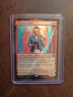 Gwen Stacy / Ghost-Spider FOIL - Marvel's Spider-Man - Mythic - NM - MTG - Image 1