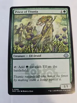 MTG - Priests of Titania - Modern Horizons 3 - Image 1