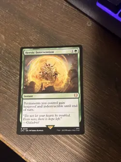 MTG - Heroic Intervention - LOTR Commander - Near Mint NM - Image 1
