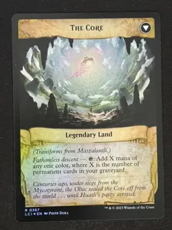1x MTG Matzalantli, the Great Door (Extended Art, Foil) - (LCI) #387 - Magic - Image 2