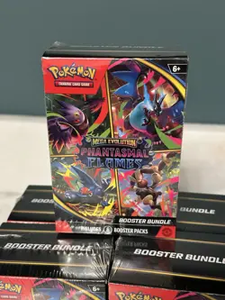 Pokemon TCG: Phantasmal Flames Factory Sealed Booster Bundle Box - Image 1