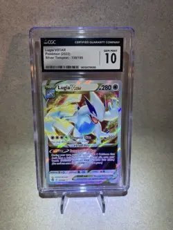 Pokemon 2022 Lugia VSTAR 139/195 Silver Tempest CGC 10 - Image 1