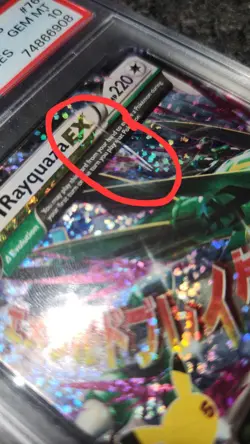 Pokemon 2021 Celebrations M Rayquaza EX Classic Collection PSA 10. - Image 3