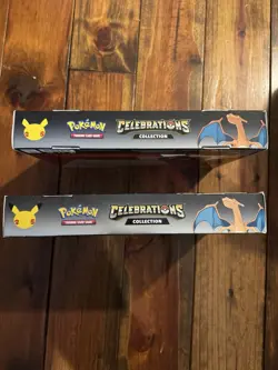 Pokemon TCG Celebrations Collection Lance's Charizard V Box Factory Sealed QTY 2 820650101625 - Image 4