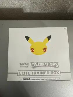 Pokemon TCG: 25th Anniversary Celebrations ETB (2021) + Pikachu Box 820650809439 - Image 2