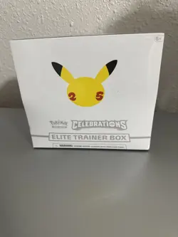 Pokemon TCG: 25th Anniversary Celebrations ETB (2021) + Pikachu Box 820650809439 - Image 3