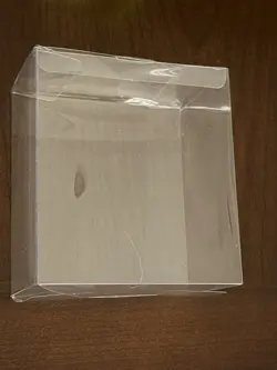 Pokemon Booster Box Transparent PVC Plastic Protector Lot Of 50 - Image 1