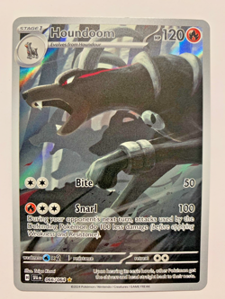 Pokemon Shrouded Fable, Houndoom, 066/064, Art Rare, Near Mint - Image 1