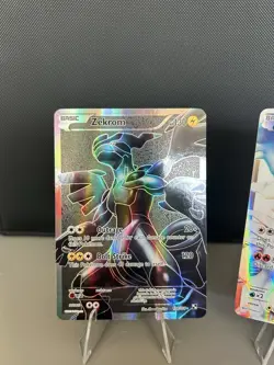 Pokemon TCG Reshiram 113/114 Zekrom 114/114 Black And White Holo Rare NM - Image 3