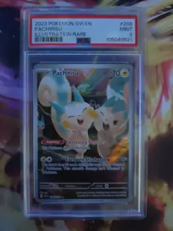 Pokemon Scarlet Violet - Pachirisu #208 - Graded PSA9 - Image 1