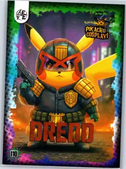 Dredd (Pikachu) #110 - Galaxy Holo - Electric Pikachu Cosplay - Pokemon - Image 1