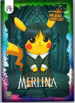 Merlina (Pikachu) #123 - Galaxy Holo - Electric Pikachu Cosplay - Pokemon - Image 1