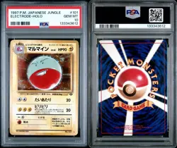 Pokemon PSA 10 Electrode #101 Holo Jungle 1997 Japanese - Image 3