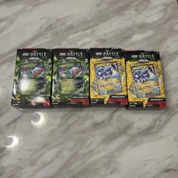POKEMON 2X IRON LEAVES 2X MIRAIDON EX BATTLE DECK& Digimon LOT FACTORY SEALED - Image 2