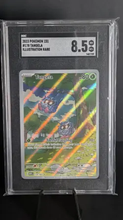 2023 Pokemon 151 Tangela 178/165 Sv: Scarlet & Violet Holo Illustration Rare - Image 1