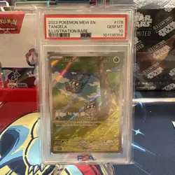 2023 POKEMON SV 151 - MEW EN #178/165 TANGELA ILLUSTRATION RARE PSA 10 - Image 1