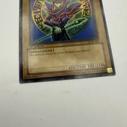 Dark Magician LOB-005 The Legend of Blue Eyes White Dragon 1st Edition - Image 2