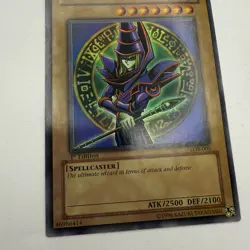 Dark Magician LOB-005 The Legend of Blue Eyes White Dragon 1st Edition - Image 3
