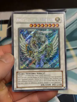 Avenging Knight Parshath TDGS-EN000 The Duelist Genesis Unlimited DAMAGED - Image 1