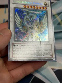 Avenging Knight Parshath TDGS-EN000 The Duelist Genesis Unlimited DAMAGED - Image 4