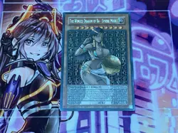 Winged Dragon Of Ra Sphere Girl Card Holo Anime Yugioh Waifu Alt Art Rare Secret - Image 1