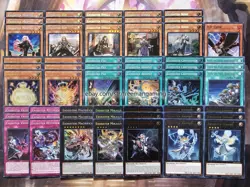 Yugioh Exosister Deck 55 Cards Martha Mikailis Elis Sophia Pax Tournament Ready - Image 1