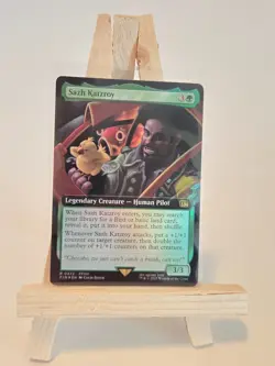 Magic: The Gathering - Final Fantasy - Sazh Katzroy 0472 Foil Extended Art- NM - Image 1