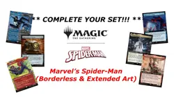 Magic The Gathering Marvel's Spider-Man (SPM) (Extended & Borderless) -You Pick! - Image 1