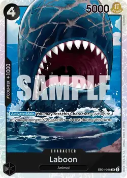 One Piece Laboon (048) (EB01-048/101) EB01 Memorial Collection LP FOIL - Image 1