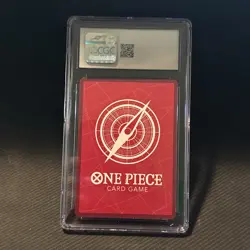 2025 ONE PIECE OP12-LEGACY OF THE MASTER 041 SANJI ALTERNATE ART CGC 9 - Image 2