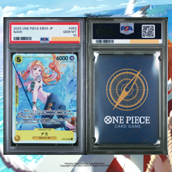 *POP 4* 2025 ONE PIECE JPN EB03 ONE PIECE HEROINES EDITION #053 NAMI PSA 10 - Image 2
