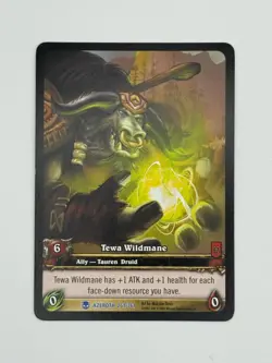 World of Warcraft TCG Azeroth 261/361 Extended Art Tewa Wildmane - Image 1