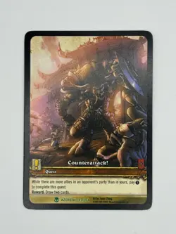 World of Warcraft TCG Azeroth 343/361 Extended Art Counterattack! - Image 1