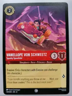 Disney Lorcana TCG - Reign Of Jafar: Vanellope Von Schweetz (124/204)- Common-NM - Image 1