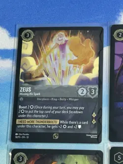 Disney Lorcana Whispers In The Well League Play OP FOIL PROMO Cards Set of 5 - Image 2