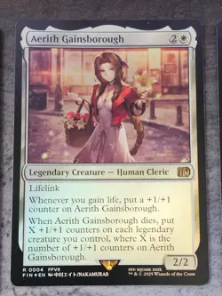 MTG Magic the Gathering Final Fantasy FIN Single Cards Set Standard FOIL - Image 3