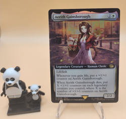 Magic Final Fantasy - Aerith Gainsborough (Extended Art Foil) R 0423 MTG - Image 1