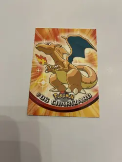 1999 Topps Pokemon TV Animation Edition #06 Charizard Non Holo Vintage - Image 1