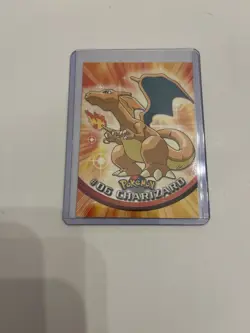 1999 Topps Pokemon TV Animation Edition #06 Charizard Non Holo Vintage - Image 3