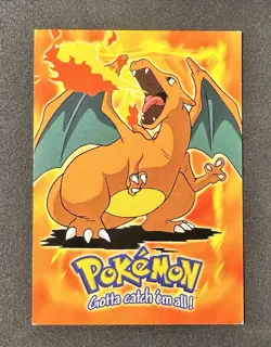 #06 CHARIZARD 1999 TOPPS POKEMON MOVIE GOTTA CATCH 'EM ALL Q3545 - Image 1