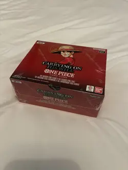 One Piece Card Game - Carrying On His Will - OP-13 Booster Box New & Sealed - Image 1