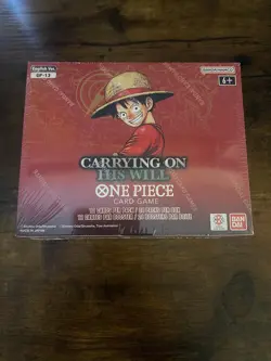 One Piece Card Game - Carrying On His Will - OP-13 Booster Box New & Sealed - Image 1