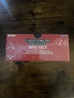 One Piece Card Game - Carrying On His Will - OP-13 Booster Box New & Sealed - Image 2