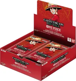 One Piece Card Game - OP-13 Carrying on His Will NEW SEALED Booster Box ENGLISH - Image 1