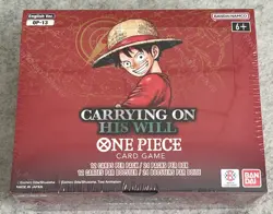 One Piece Card Game Carrying On His Will OP-13 Booster Box New Sealed SHIPS 2DAY - Image 1