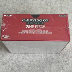 One Piece Card Game Carrying On His Will OP-13 Booster Box New Sealed SHIPS 2DAY - Image 2